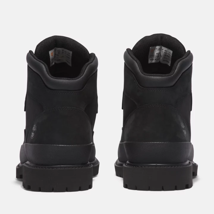 Timberland Heritage Waterproof Rubber-Toe Hiking Boot for Women in Black