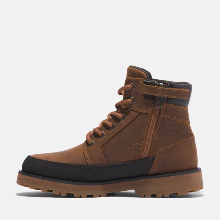 Courma Kid 6 Inch Boot for Youth in Brown