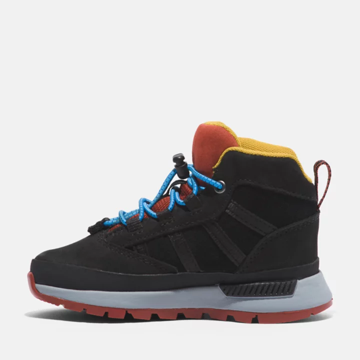 Euro Trekker Mid-Shoe for Toddler in Black