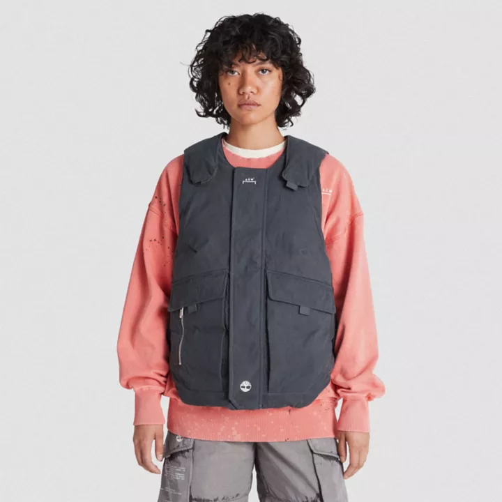 All Gender Timberland x A-COLD-WALL* Future73 Insulated Gilet in Dark Grey