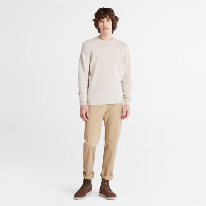 Squam Lake Stretch Chinos for Men in Beige
