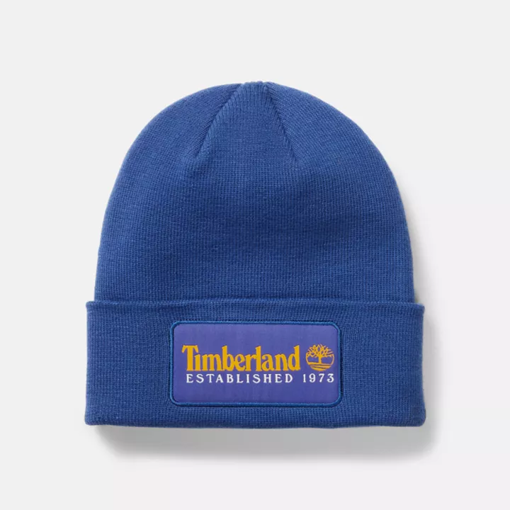 Colour Blast Beanie in Blue