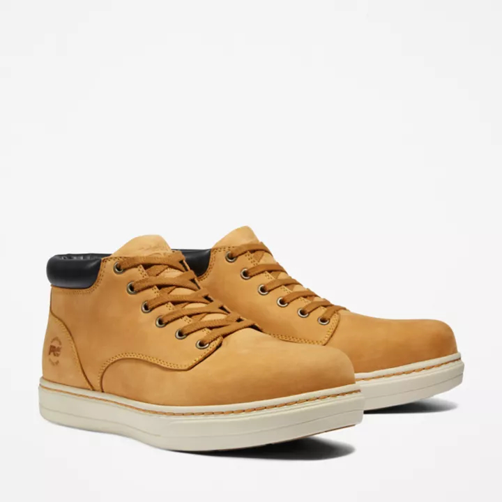 Timberland PRO Disruptor Steel-toe Chukka Work Boot for Men in Yellow