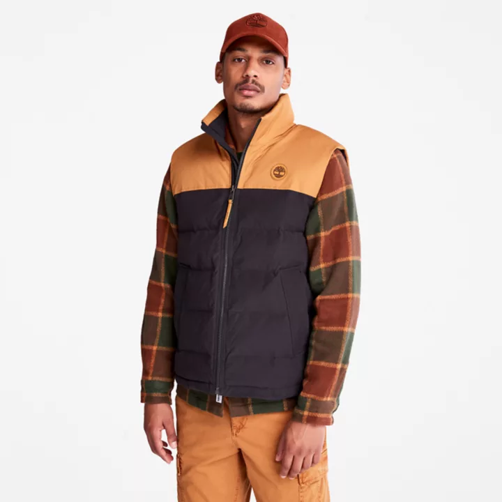 Welch Mountain Puffer Vest for Men in Black