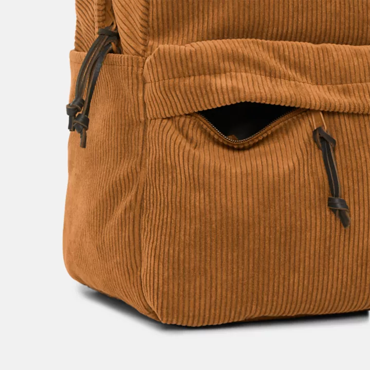 Timberland Elevated Cord Backpack in Brown