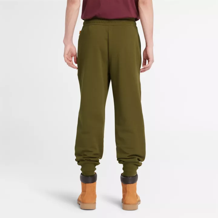 Logo Tracksuit Bottoms for Men in Green