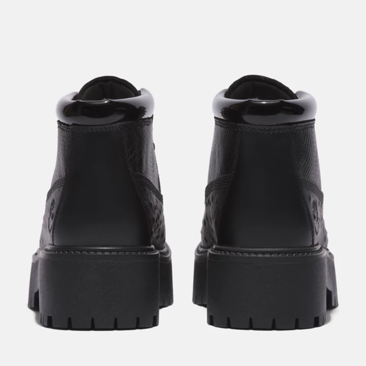 Stone Street Timberland Premium Platform Waterproof Chukka for Women in Black