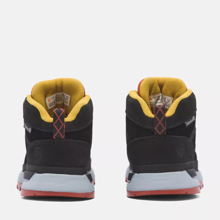 Euro Trekker Mid-Shoe for Toddler in Black