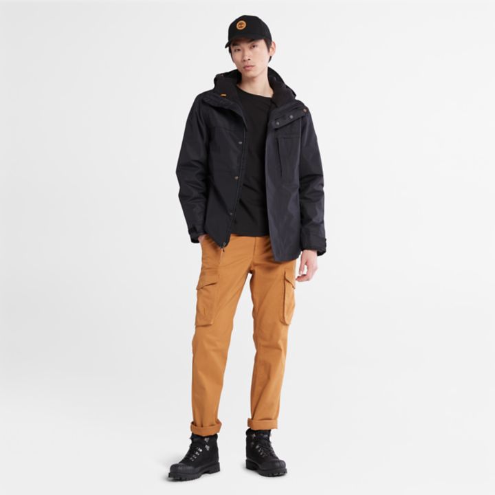 Benton Waterproof 3-in-1 Jacket for Men in Black