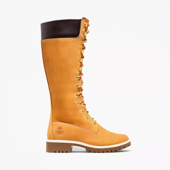 Timberland Premium 14-Inch Boot for Women in Yellow