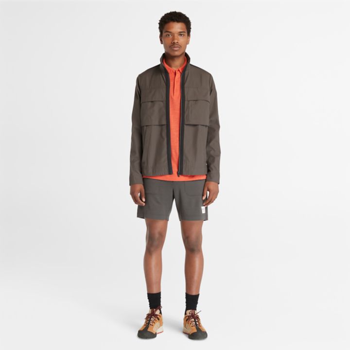 Timberland x Icebreaker Merino Cotton Jacket for Men in Dark Grey