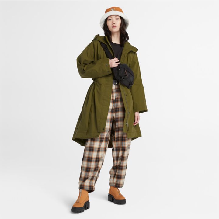 Fishtail Parka for Women in Green