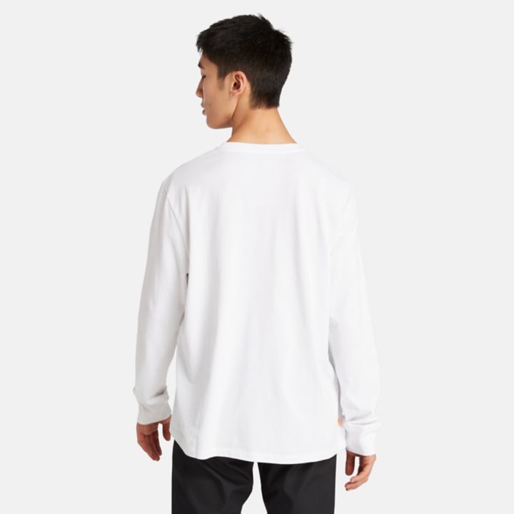 Ski School LS T-Shirt in White