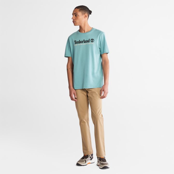 Sargent Lake Stretch Chino Trousers for Men in Khaki