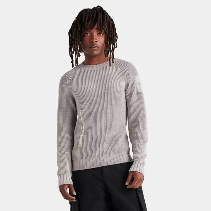 Timberland x A-Cold-Wall Moonscape Jumper in Grey