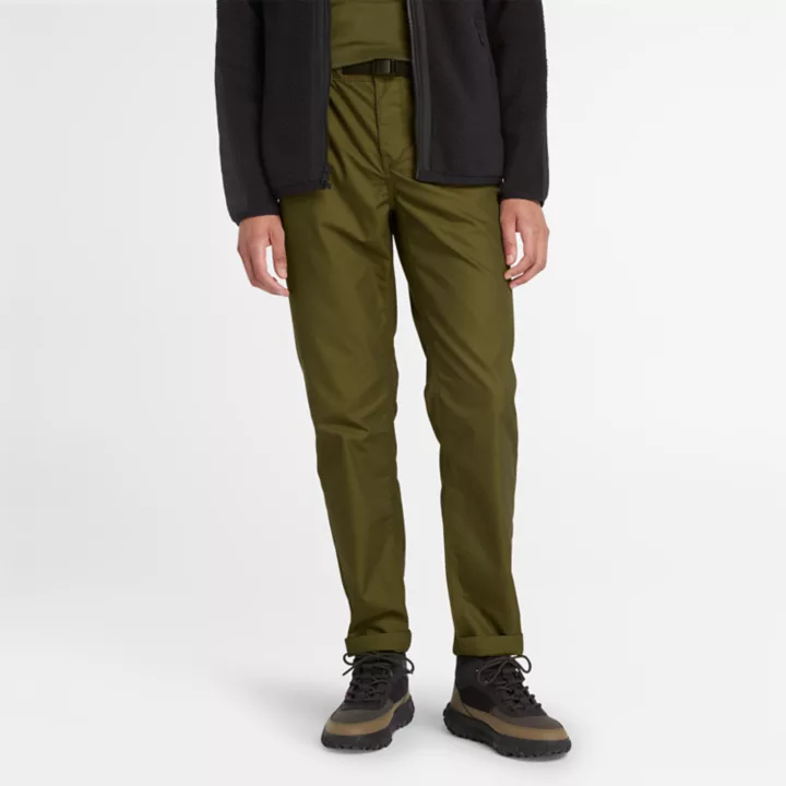 Comfort Stretch Trousers for Men in Green