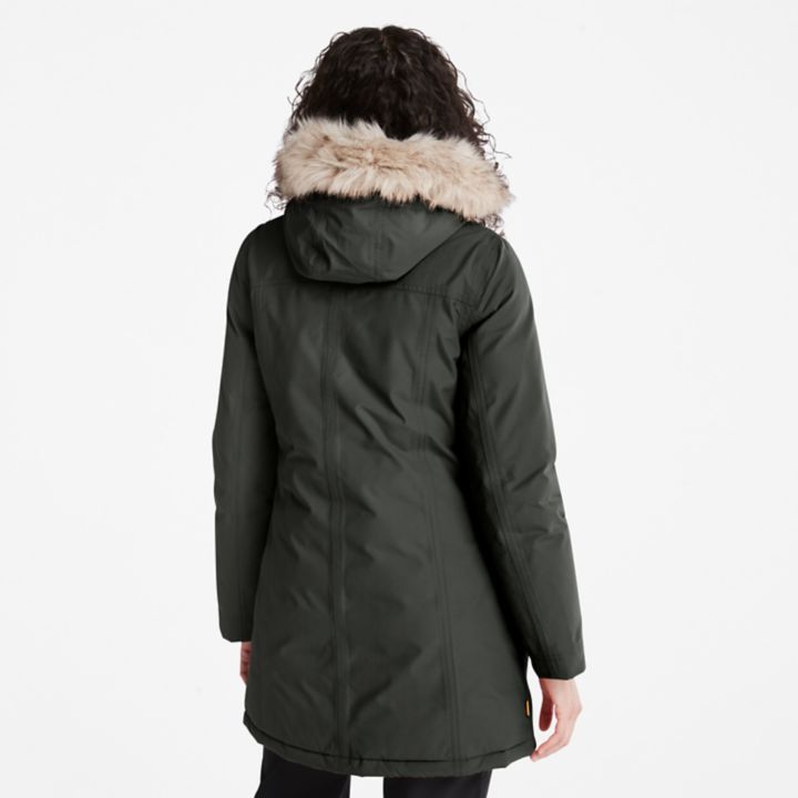 DryVent Waterproof Parka for Women in Green