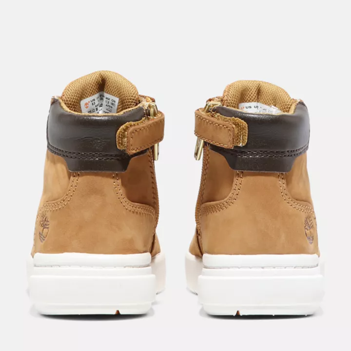 Seneca Bay 6 Inch Side-Zip Boot for Toddler in Yellow