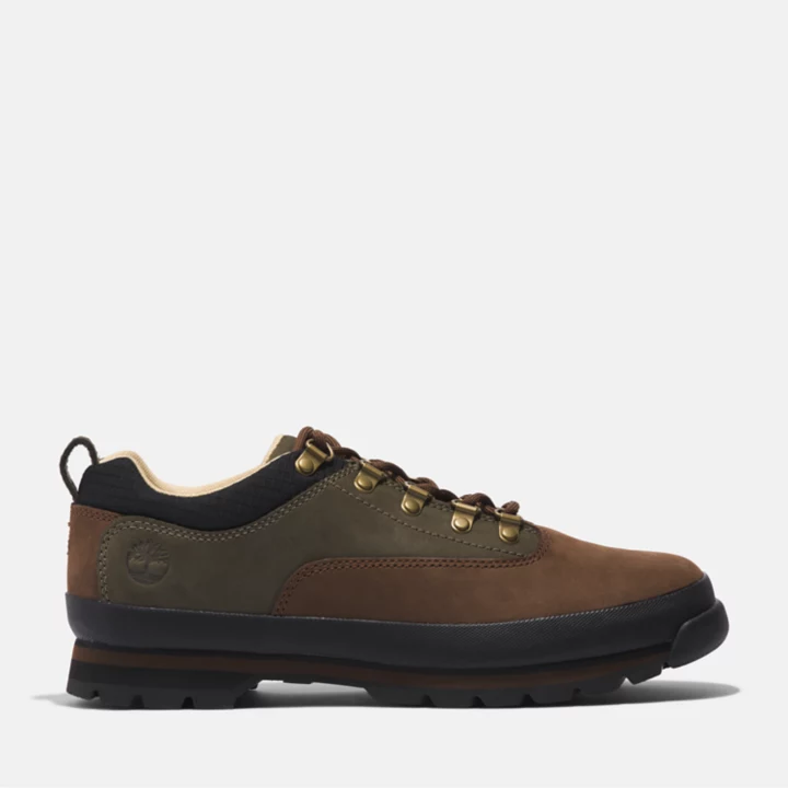 Euro Hiker Shoe for Men in Dark Green