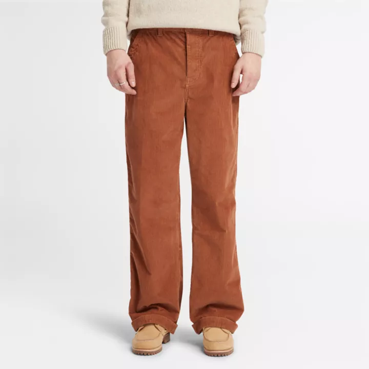 Rindge Carpenter Trousers for Men in Terracotta