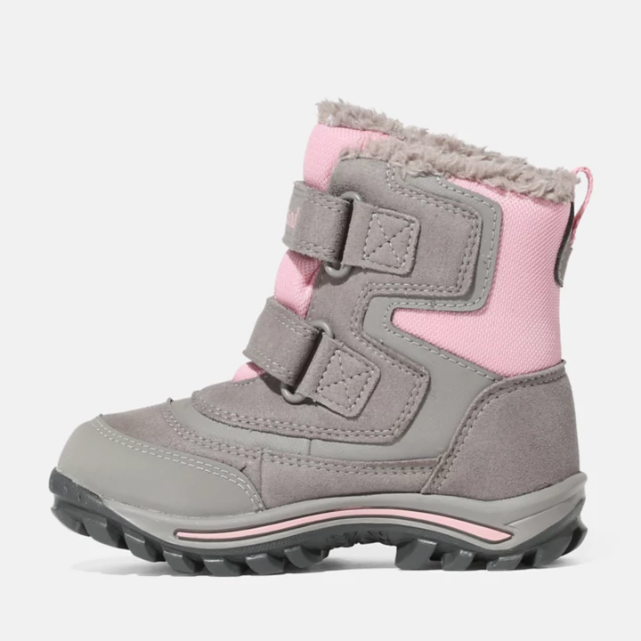 Chillberg Waterproof Winter Boot for Toddler in Grey