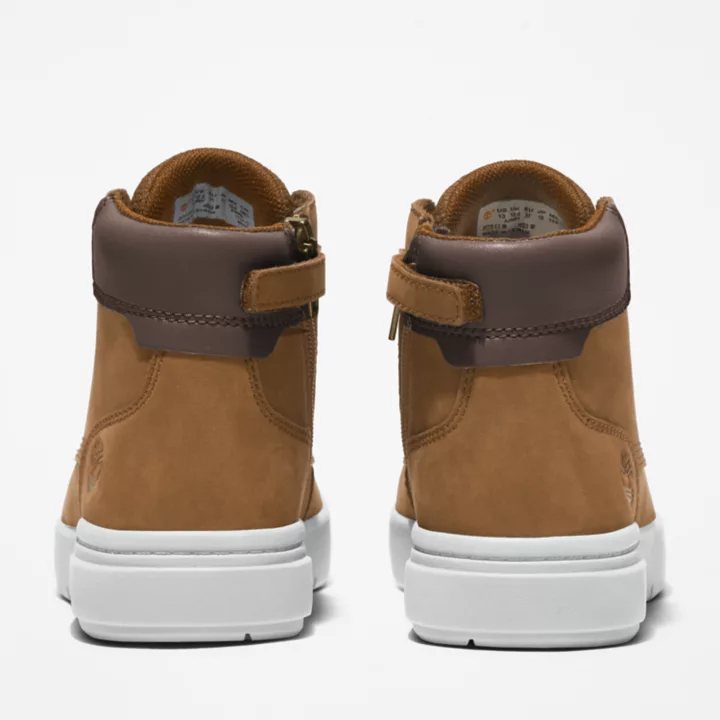 Seneca Bay 6 Inch Side-Zip Boot for Youth in Yellow