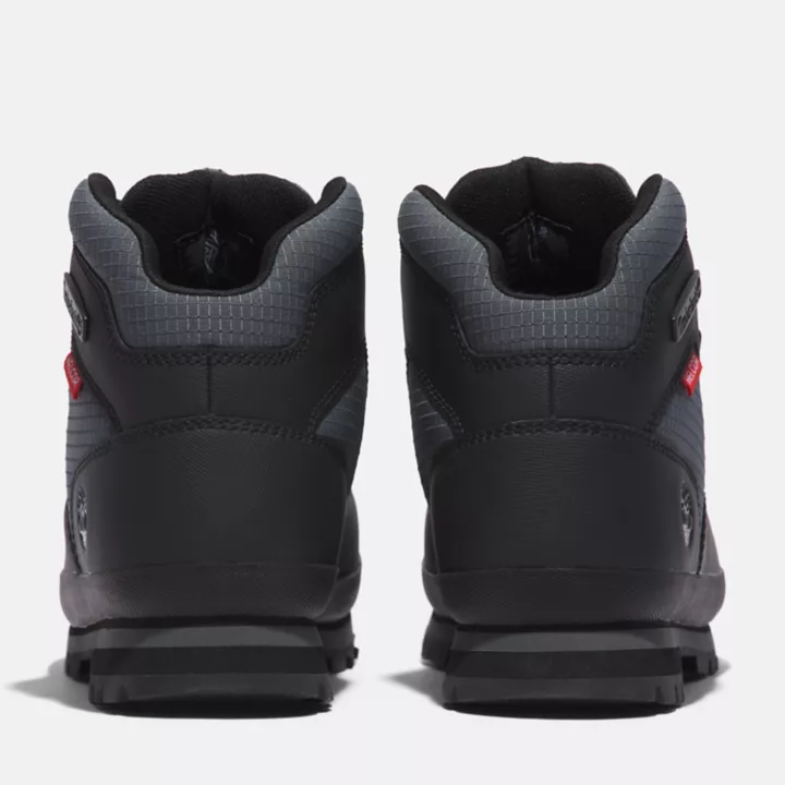 Euro Hiker Boot for Men in Black