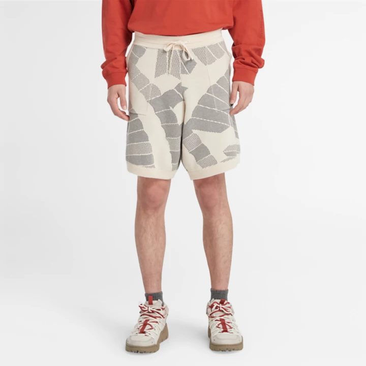 All Gender Earthkeepers by Raeburn Engineered Knit Shorts in Print