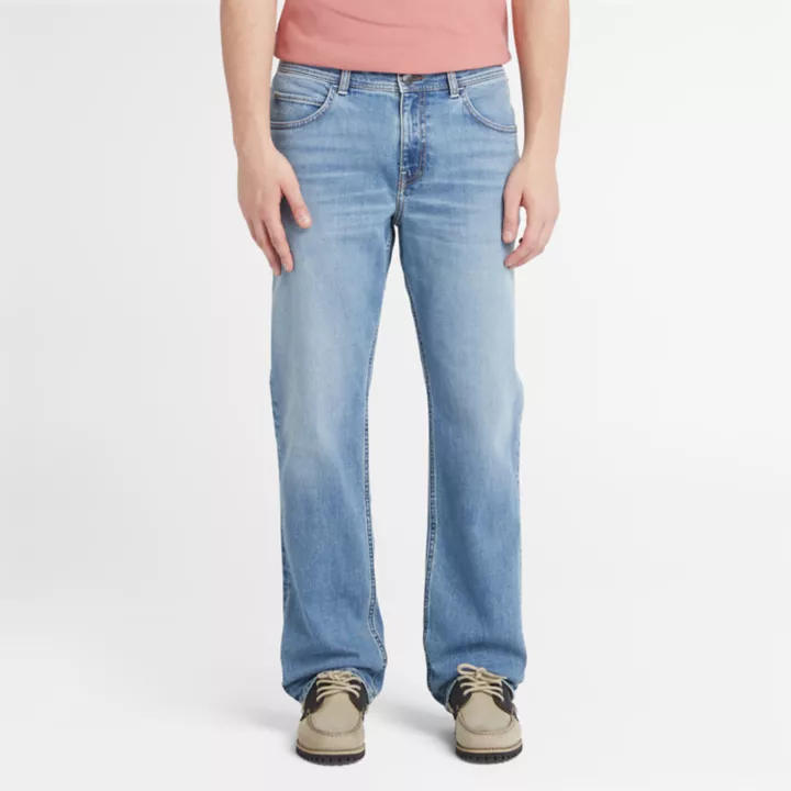 Stretch Core Jeans for Men in Blue