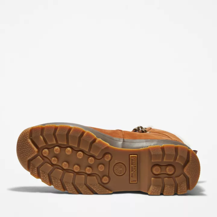 Euro Hiker Waterproof Fur-Lined Boot for Women in Yellow