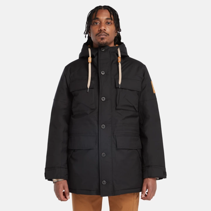 Wilmington Expedition Waterproof Parka for Men in Black