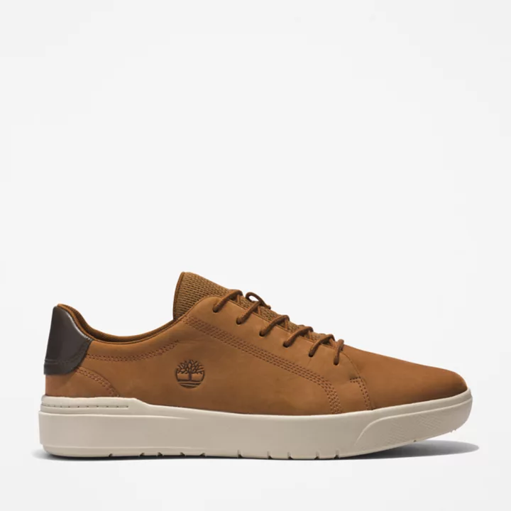Seneca Bay Leather Trainer for Men in Light Brown