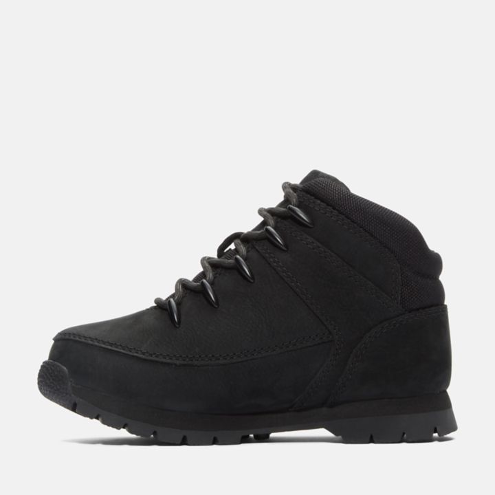 Euro Sprint Hiking Boot for Junior in Monochrome Black