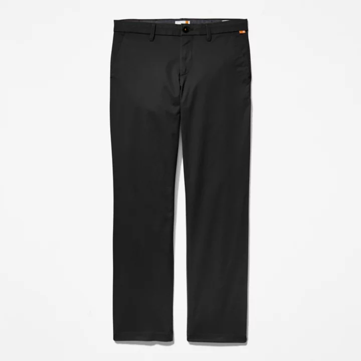 Squam Lake Stretch Chinos for Men in Black