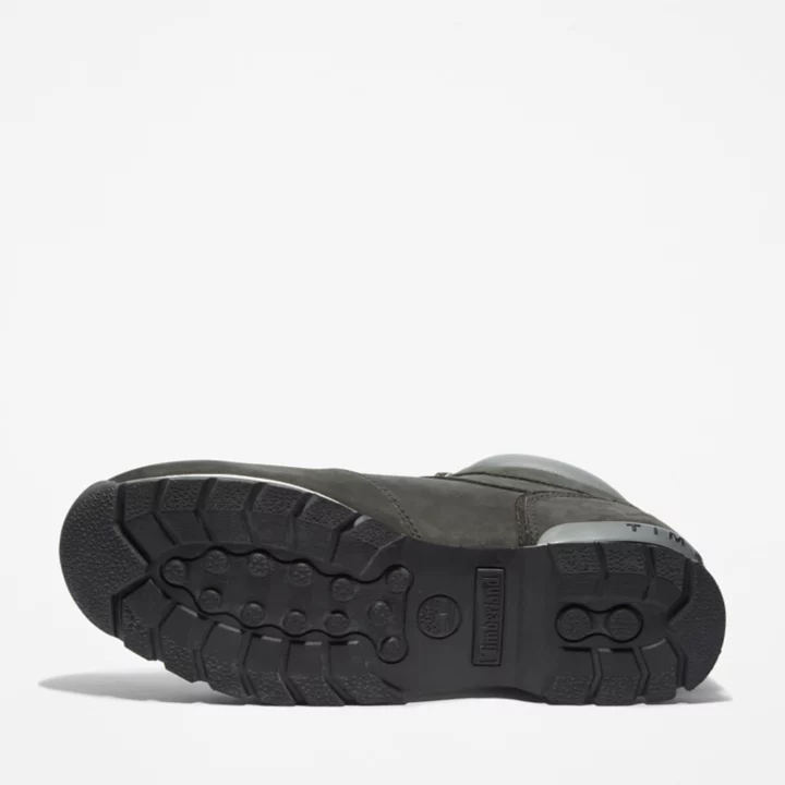 Splitrock Nubuck Mid Hiker for Men in Black/Silver