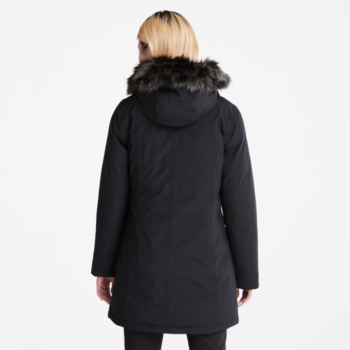 DryVent Waterproof Parka for Women in Black