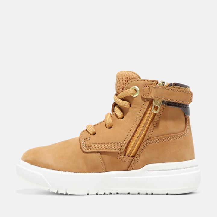 Seneca Bay 6 Inch Side-Zip Boot for Toddler in Yellow