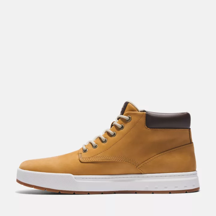 Maple Grove Leather Chukka for Men in Yellow