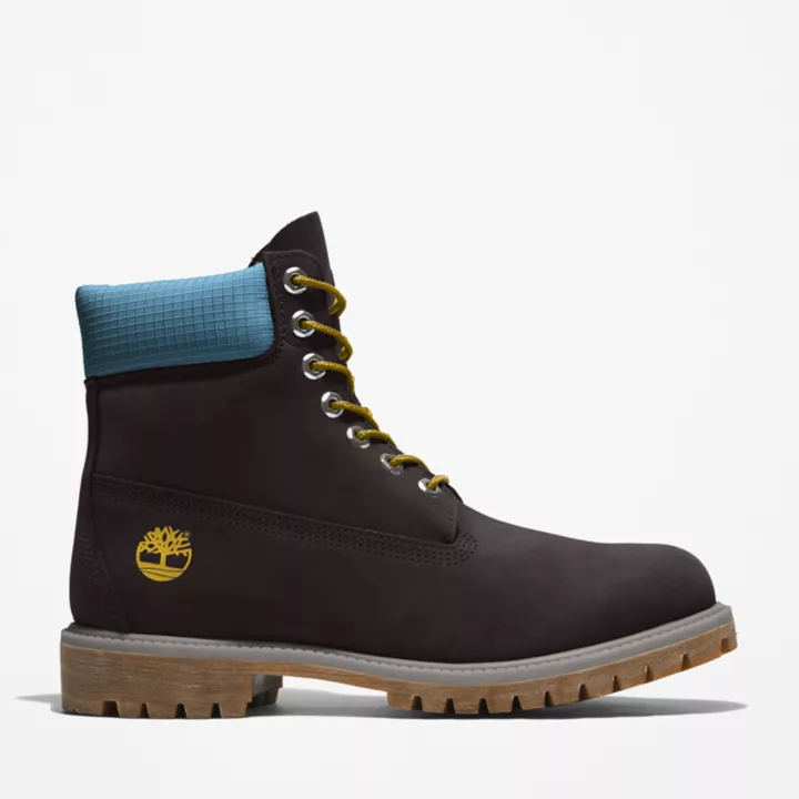 Bottine 6-inch Timberland Premium pour homme en noir/bleu