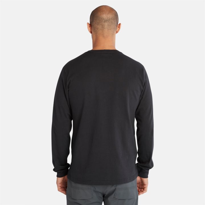 Timberland PRO Core Logo LS T-Shirt for Men in Black