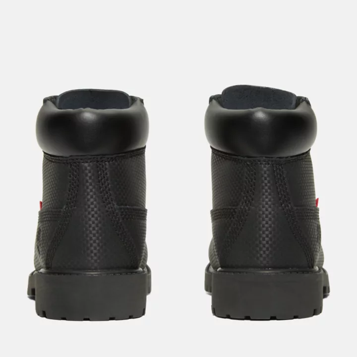 Timberland Premium Helcor 6 Inch Boot for Youth in Black