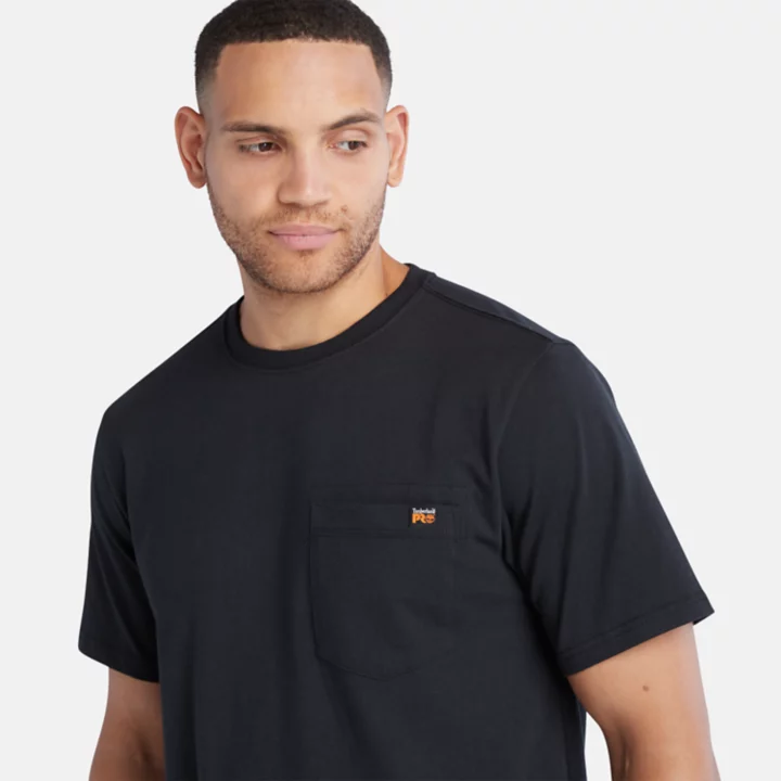 Timberland PRO Core Pocket T-Shirt for Men in Monochrome Black