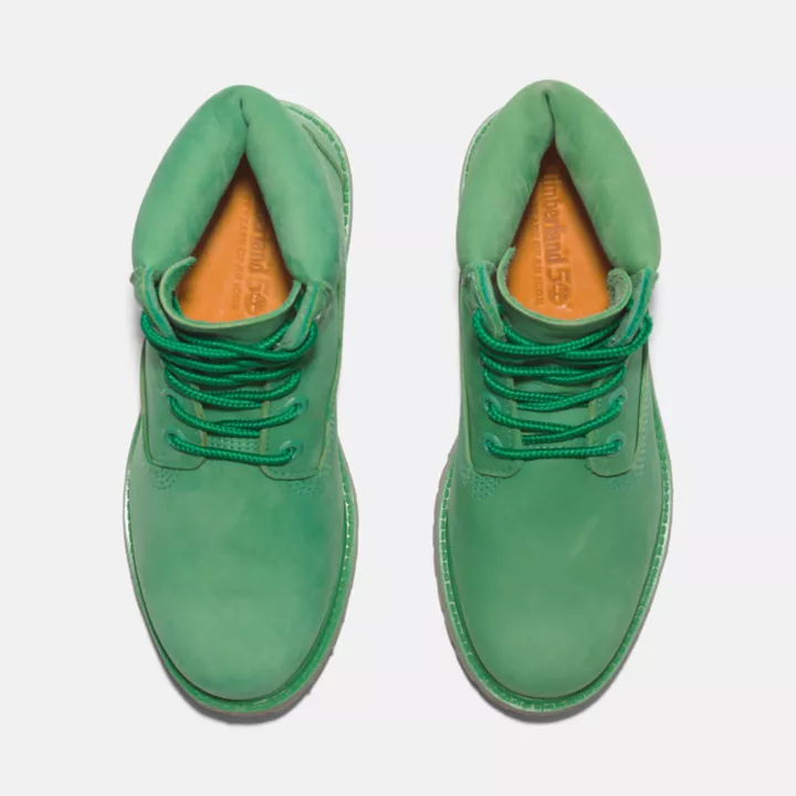 Timberland 50th Edition Premium 6-Inch Waterproof Boot for Women in Green