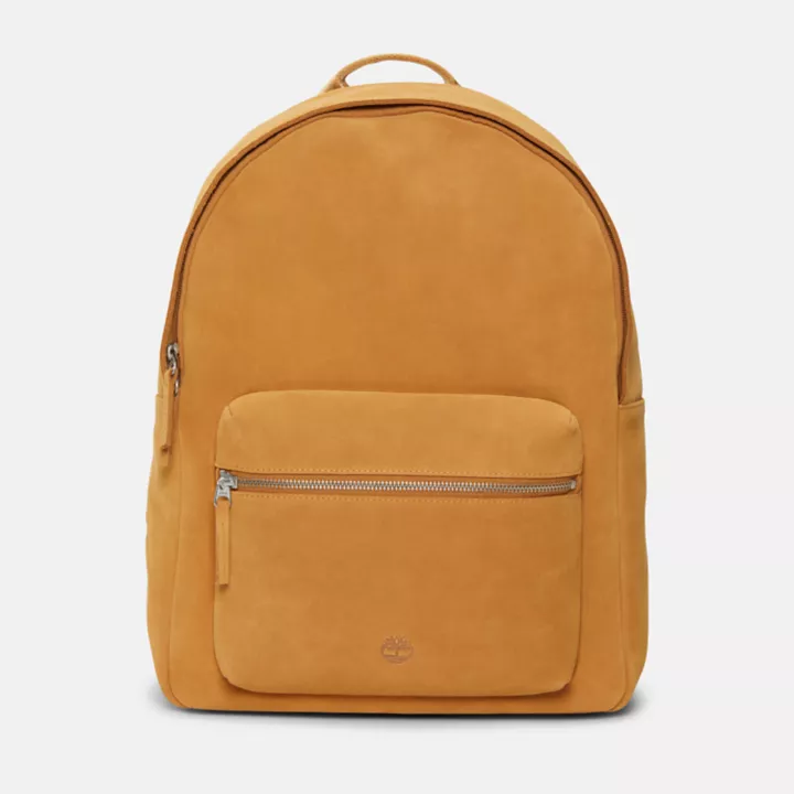 Tuckerman Suede Backpack in Dark Yellow