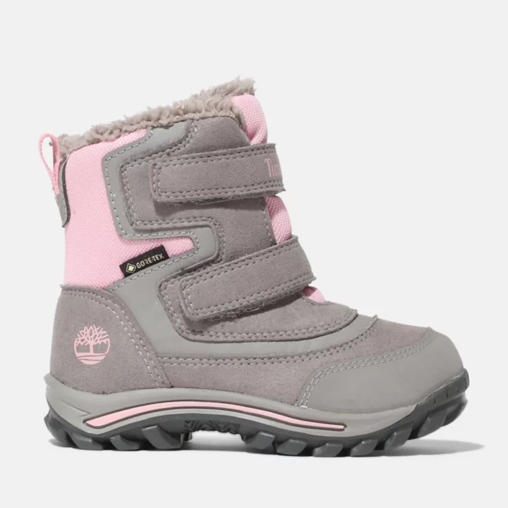 Chillberg Waterproof Winter Boot for Toddler in Grey