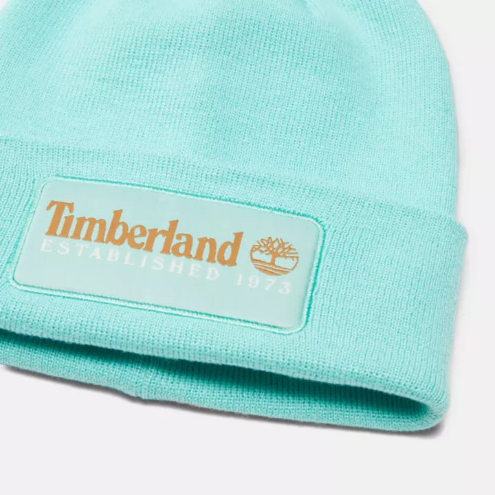 Colour Blast Beanie in Teal
