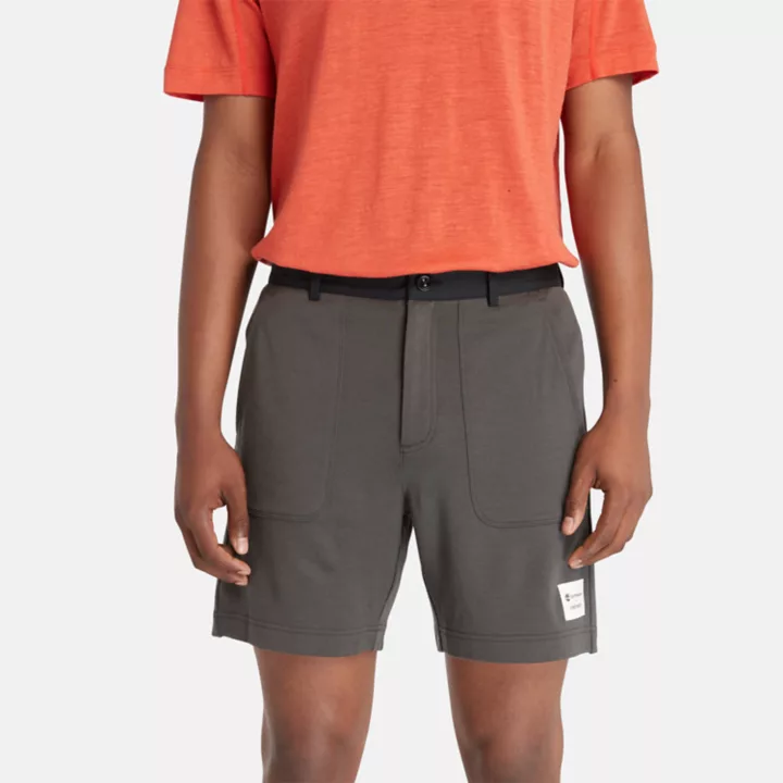 Timberland x Icebreaker Merino Terry Chino Shorts for Men in Dark Grey