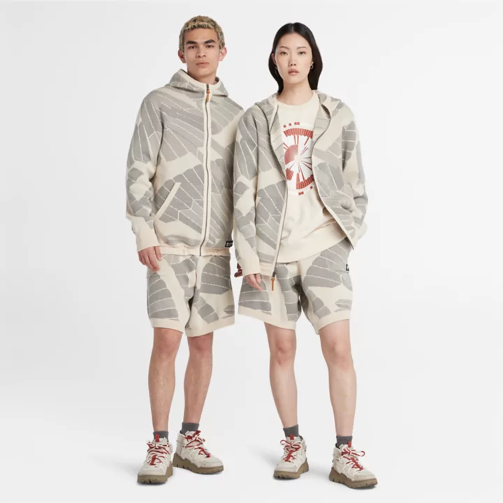 All Gender Earthkeepers by Raeburn Engineered Hoodie in Print