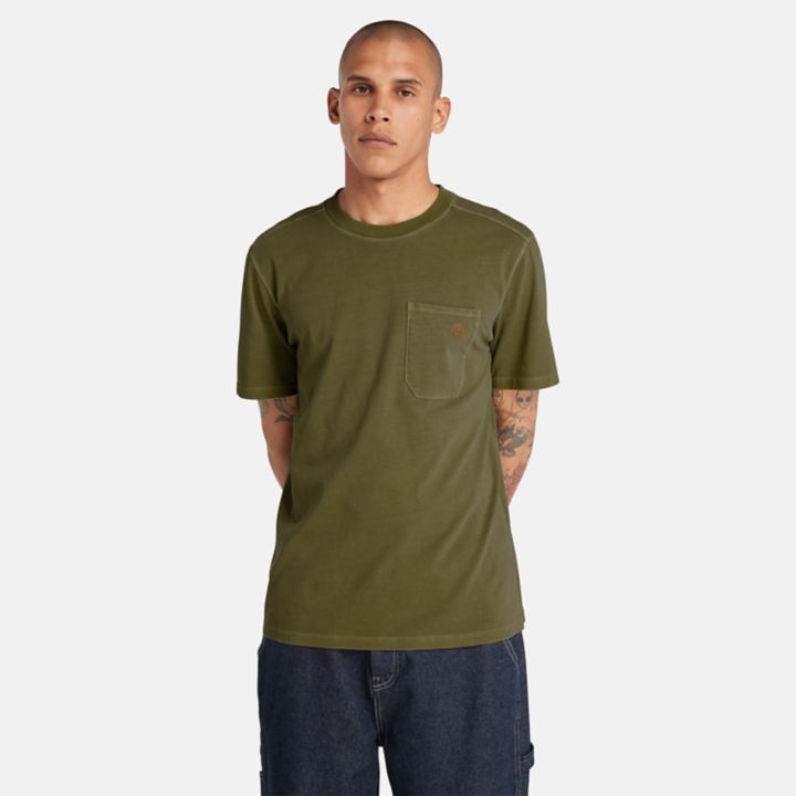 Merrymack Pocket T-Shirt for Men in Green