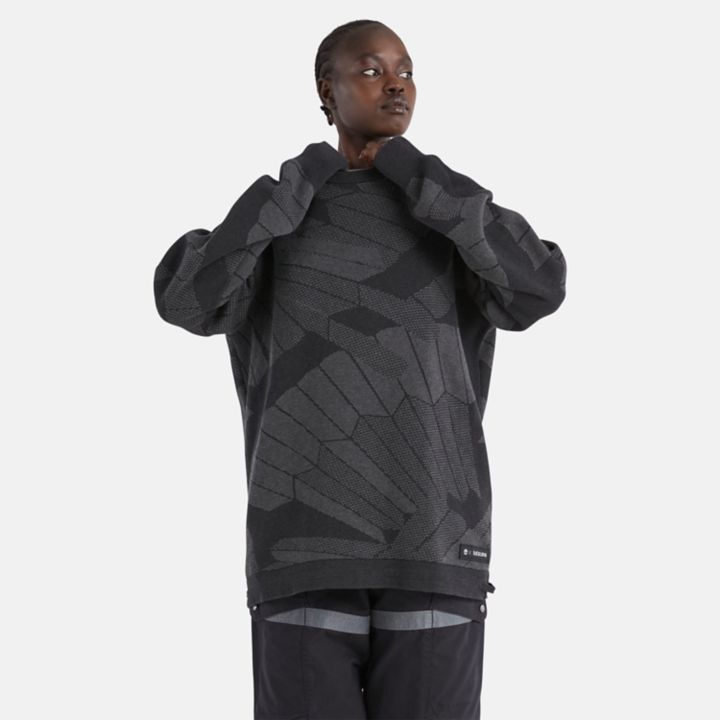 Timberland x Raeburn Knit Crewneck Sweatshirt in Grey